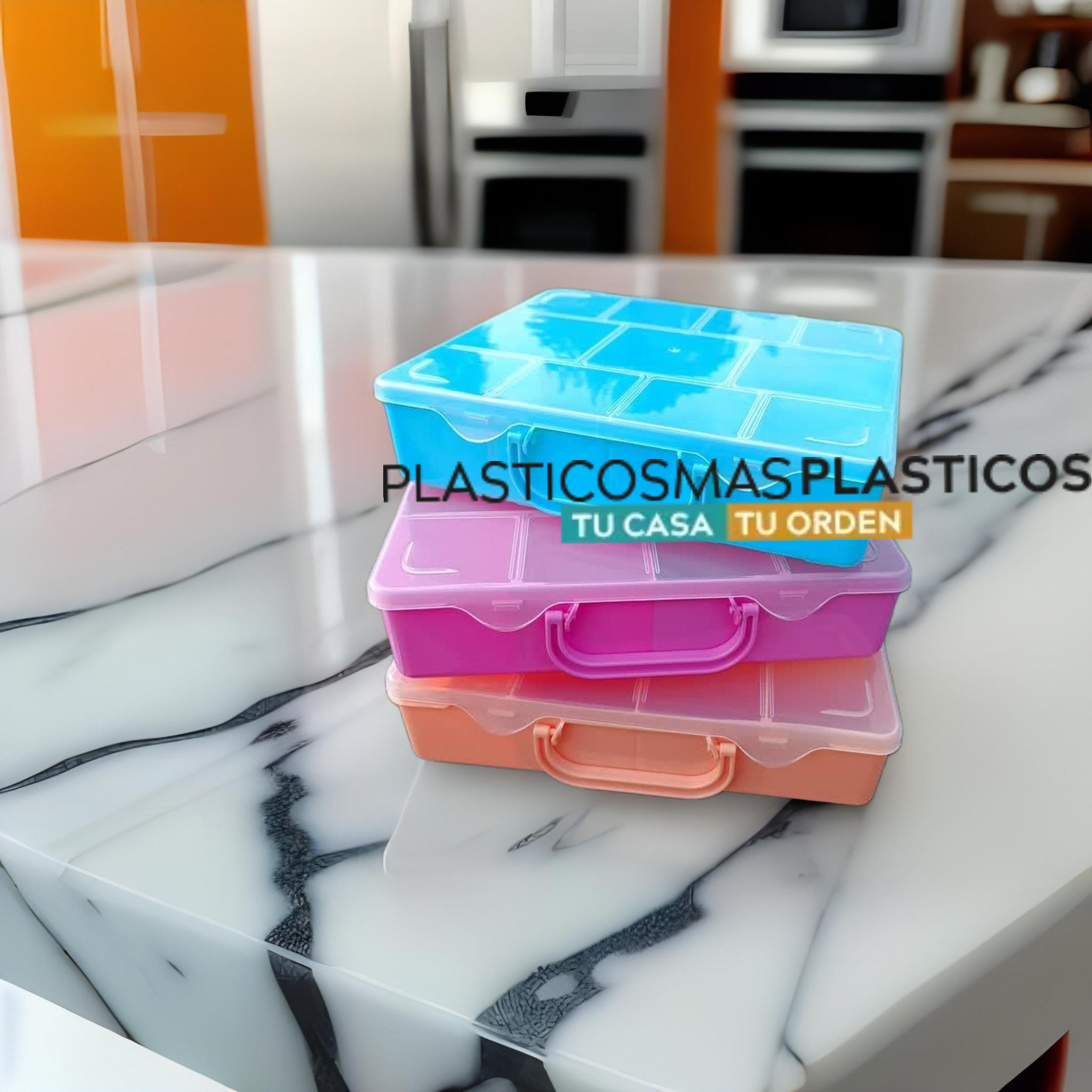 Caja organizadora N 1. – plasticosmasplasticos